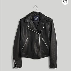 Black Leather Motorcycle Jacket